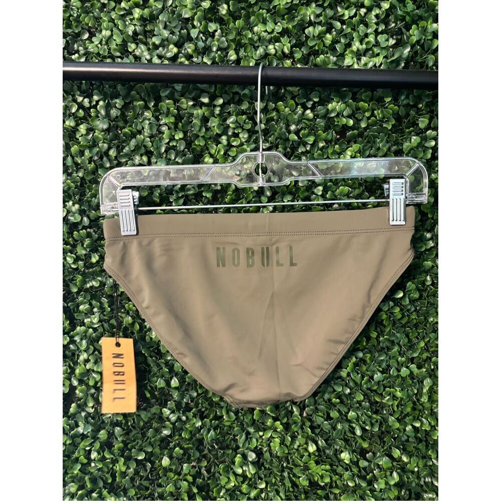 NoBull Swim Bottoms Sz Small Olive Green NWT